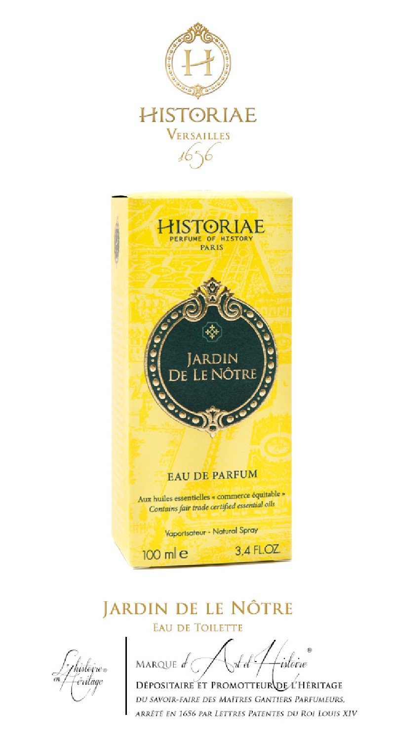 Jardin Le Nôtre Eau De Parfum Historiae Secrets - 